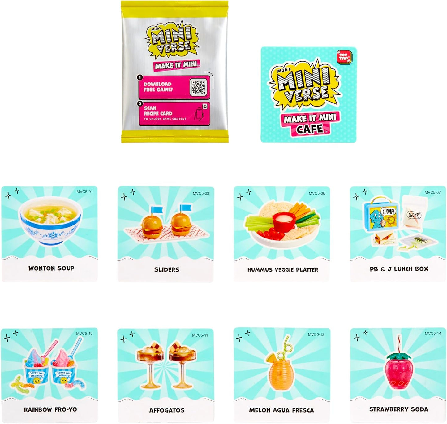 MGA's Miniverse - Make It Mini Foods Cafe Serie 5, Basteln