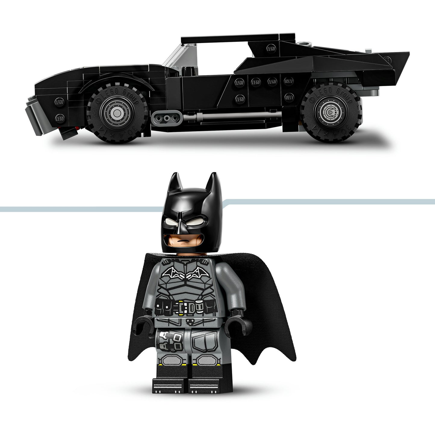 76332 DC Super Heroes The Batman: Batmobil, Konstruktionsspielzeug