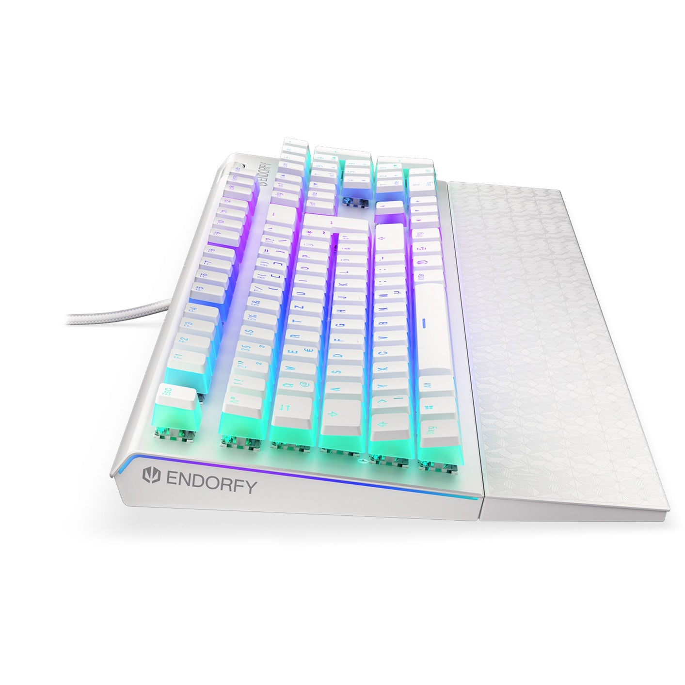 ENDORFY Omnis Pudding Onyx White (weiss, DE-Layout, Kailh RGB Brown)