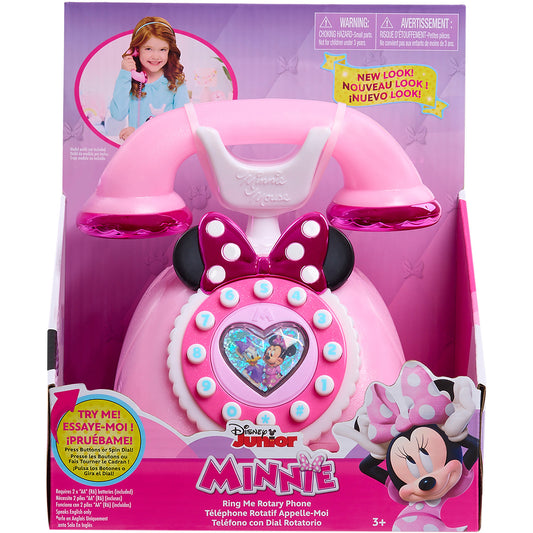 Disney Junior Minnie Mouse Telefon mit Licht- und Soundeffekten, Rollenspiel