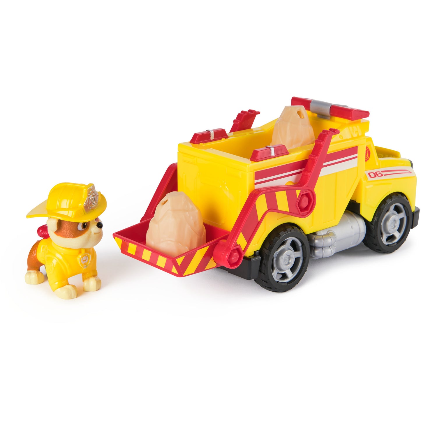 Paw Patrol Fire Rescue - Rubbles Rettungs-Truck, Spielfahrzeug