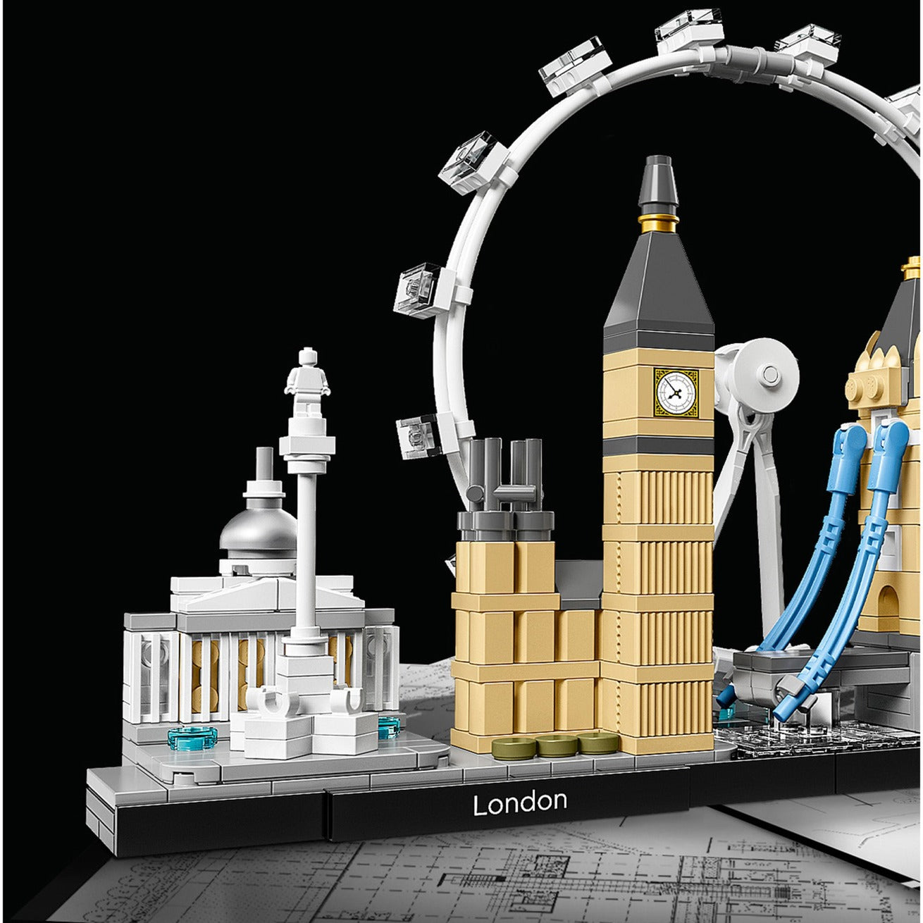 LEGO 21034 Architecture London, Konstruktionsspielzeug