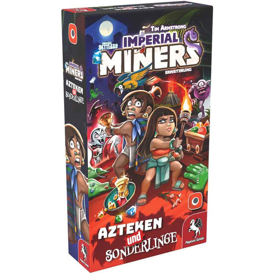 Imperial Miners: Azteken und Sonderlinge, Brettspiel