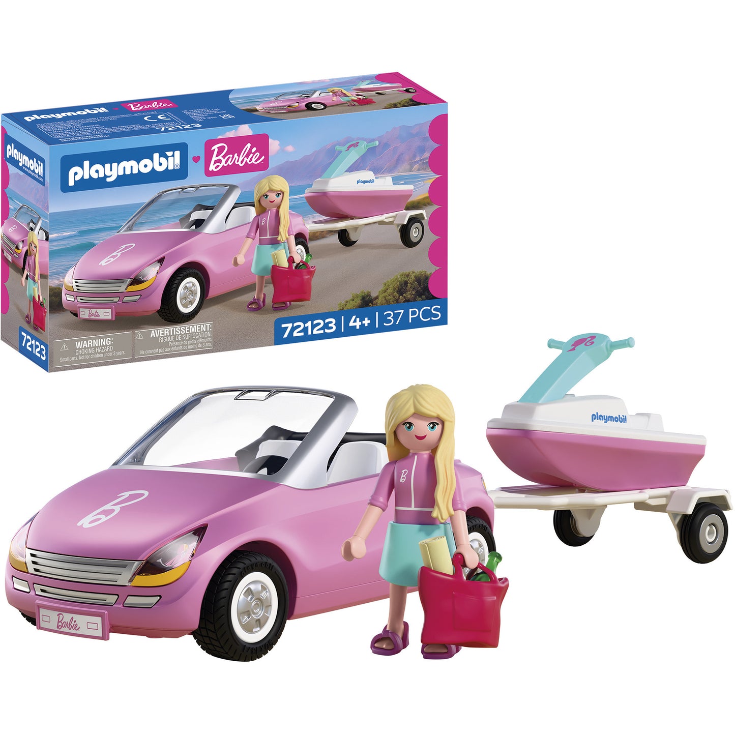 72123 Barbie Cabrio, Konstruktionsspielzeug