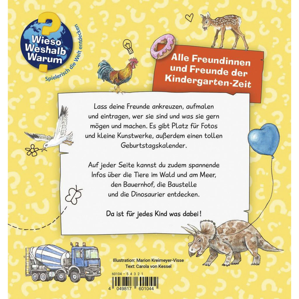Wieso? Weshalb? Warum? - Meine Kindergarten-Freunde, Lernbuch