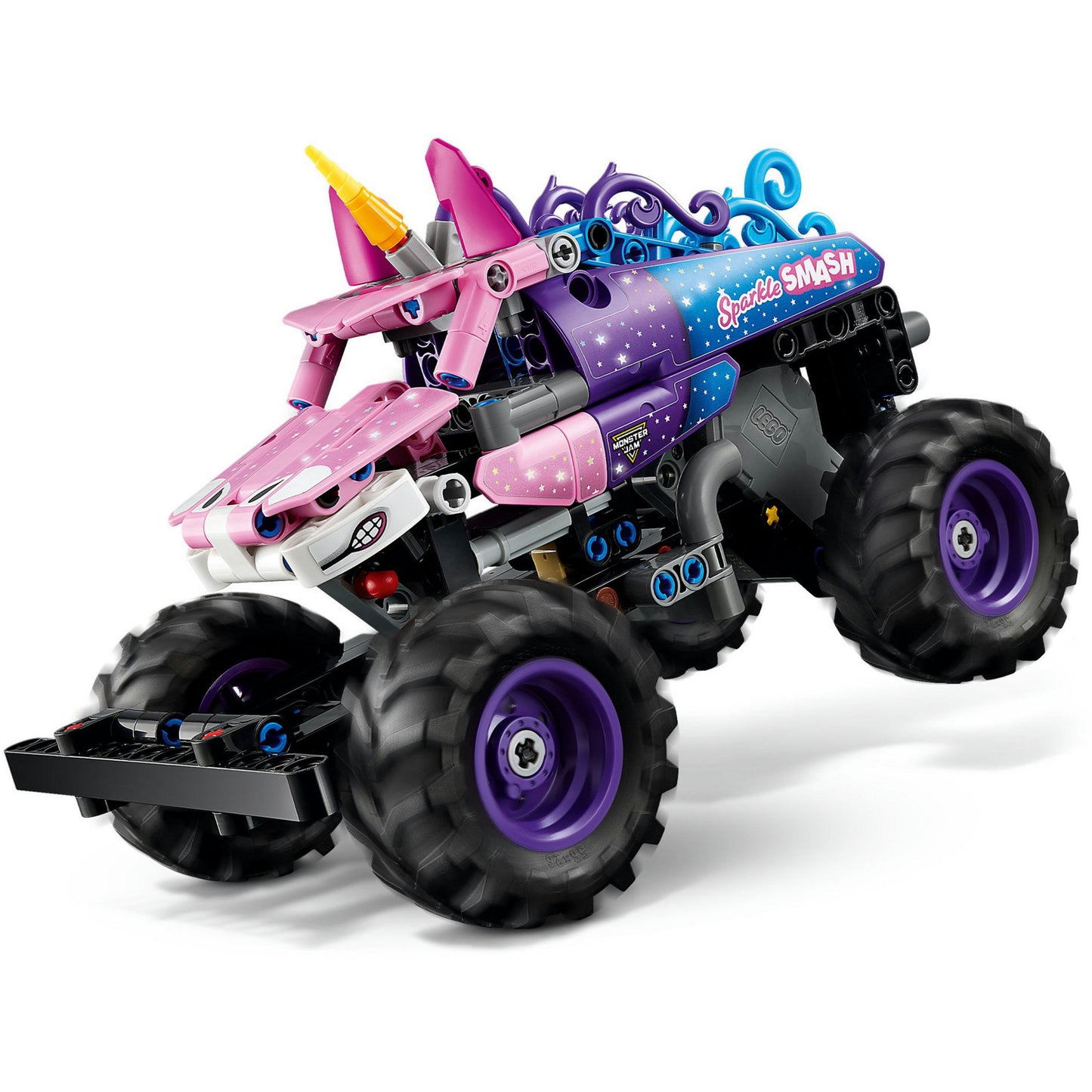 42220 Technic Monster Jam Sparkle Smash mit Rückziehmotor, Konstruktionsspielzeug