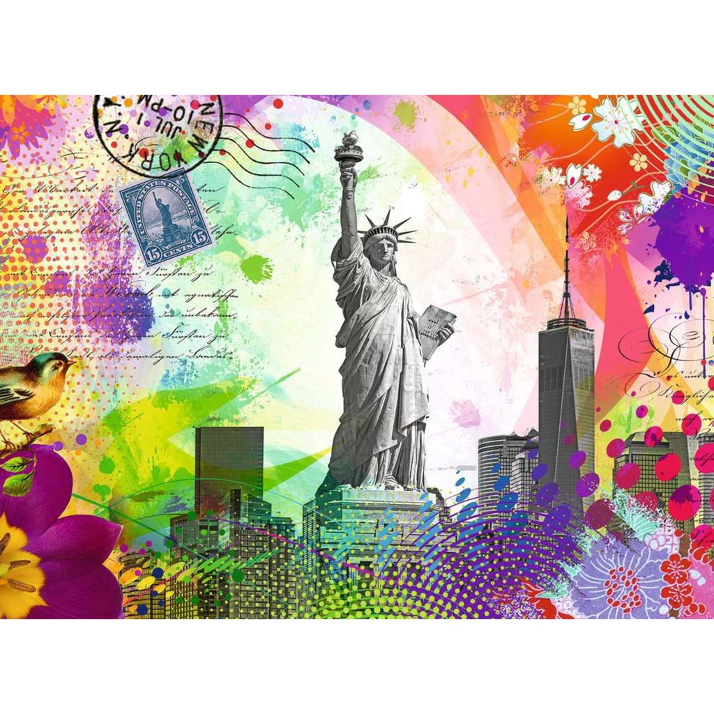 Ravensburger Puzzle Postkarte aus New York (500 Teile)