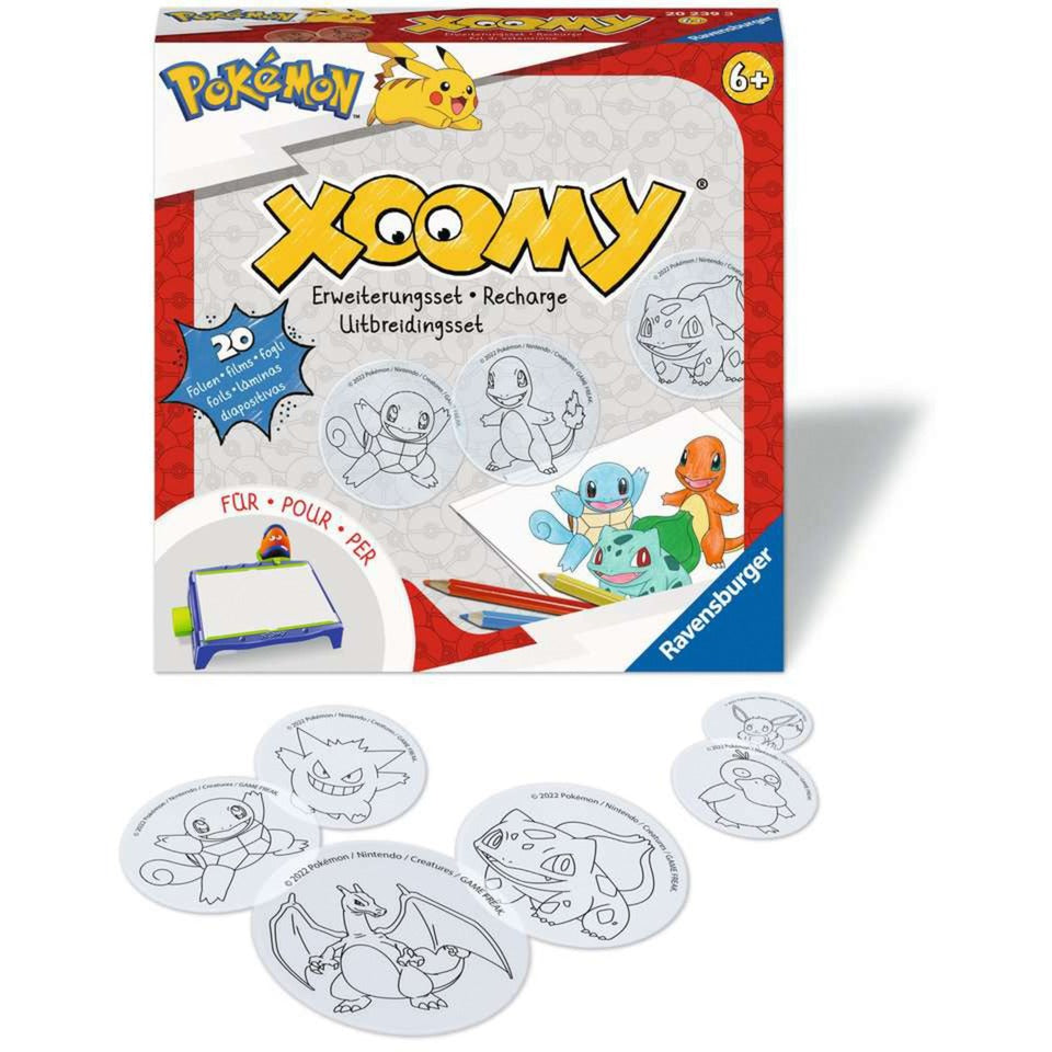 Ravensburger Xoomy Erweiterungsset Pokémon, Malen