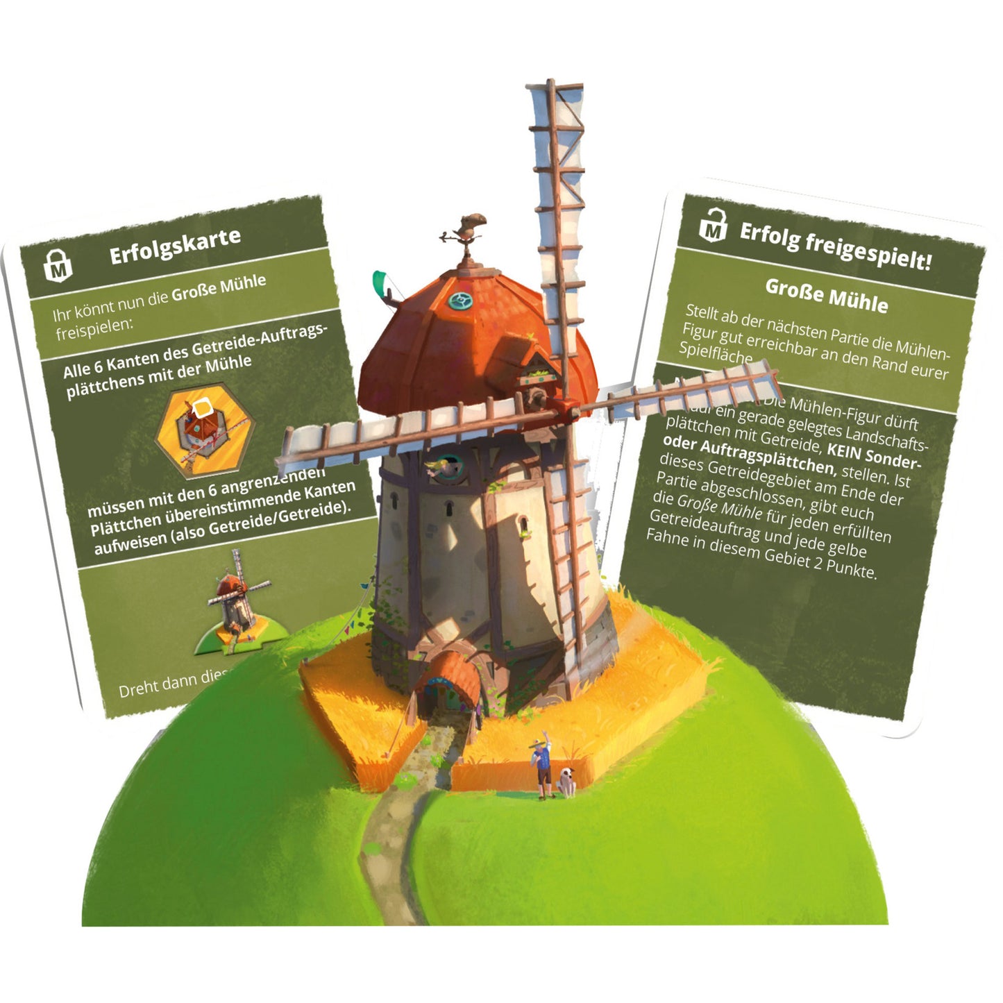 Dorfromantik - Das Brettspiel: Grosse Mühle