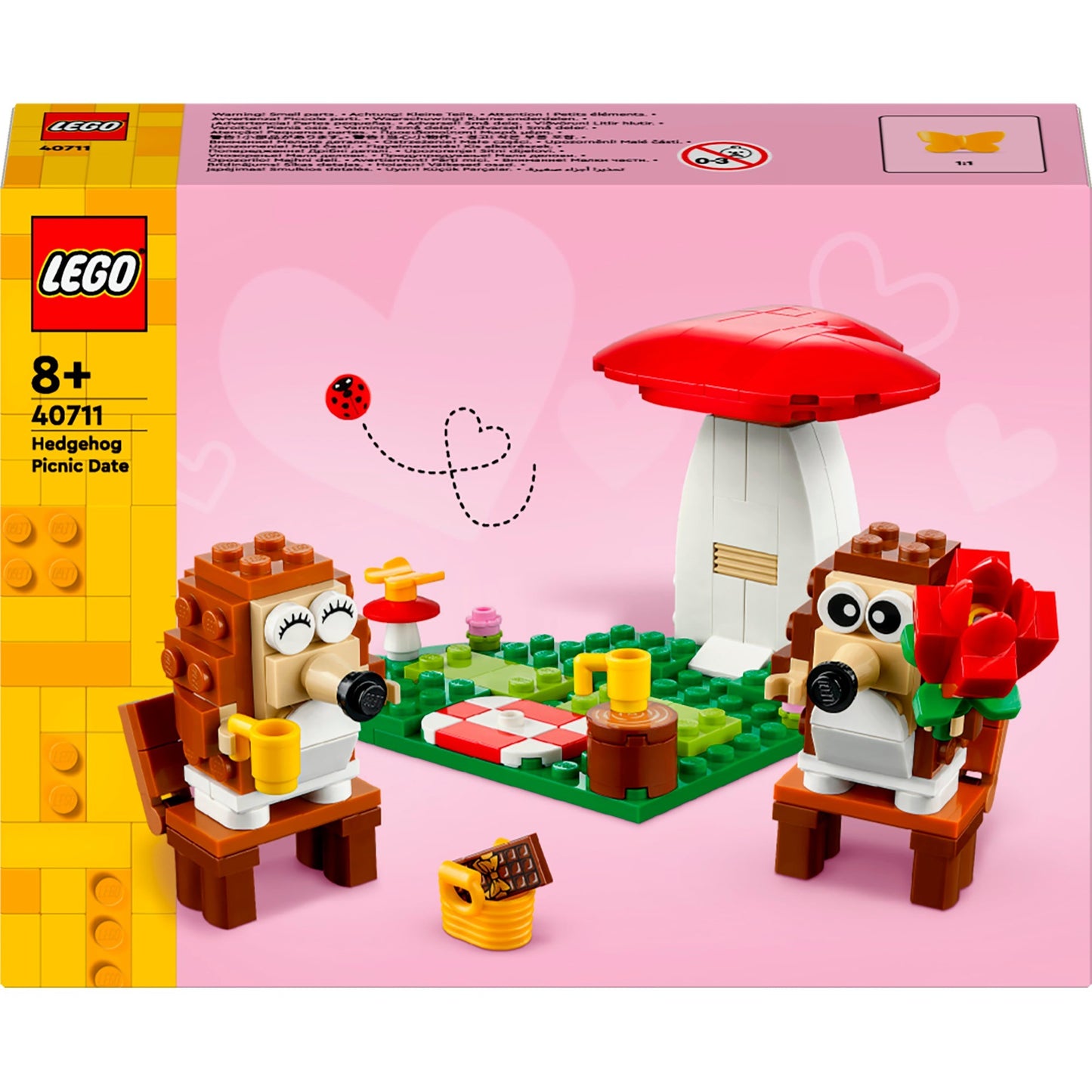 LEGO 40711 Iconic Igel und ihr Picknick-Date