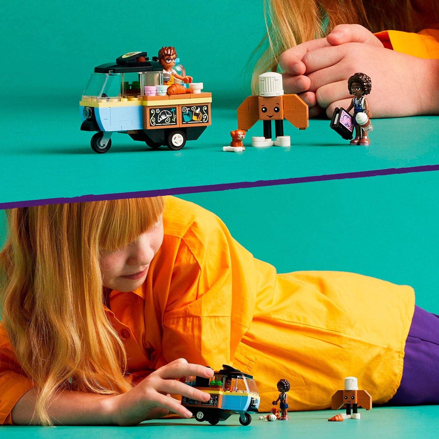 LEGO 42606 Friends Rollendes Café, Konstruktionsspielzeug