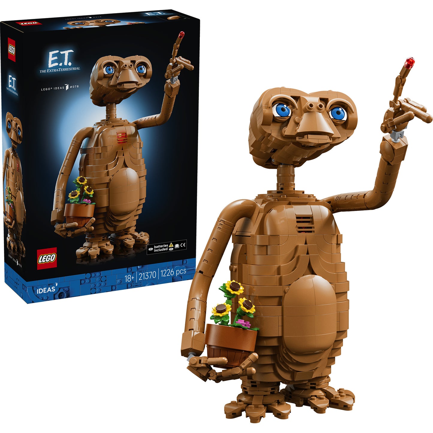 21370 Ideas E.T. the Extra-Terrestrial , Konstruktionsspielzeug