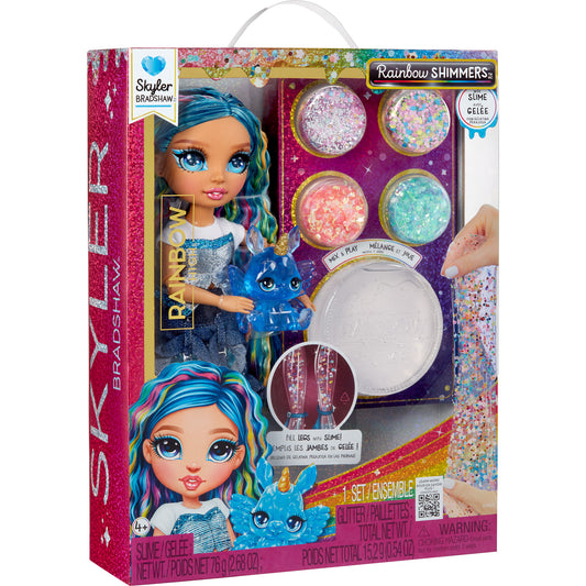 Rainbow High Shimmers with Slime - Skyler, Puppe