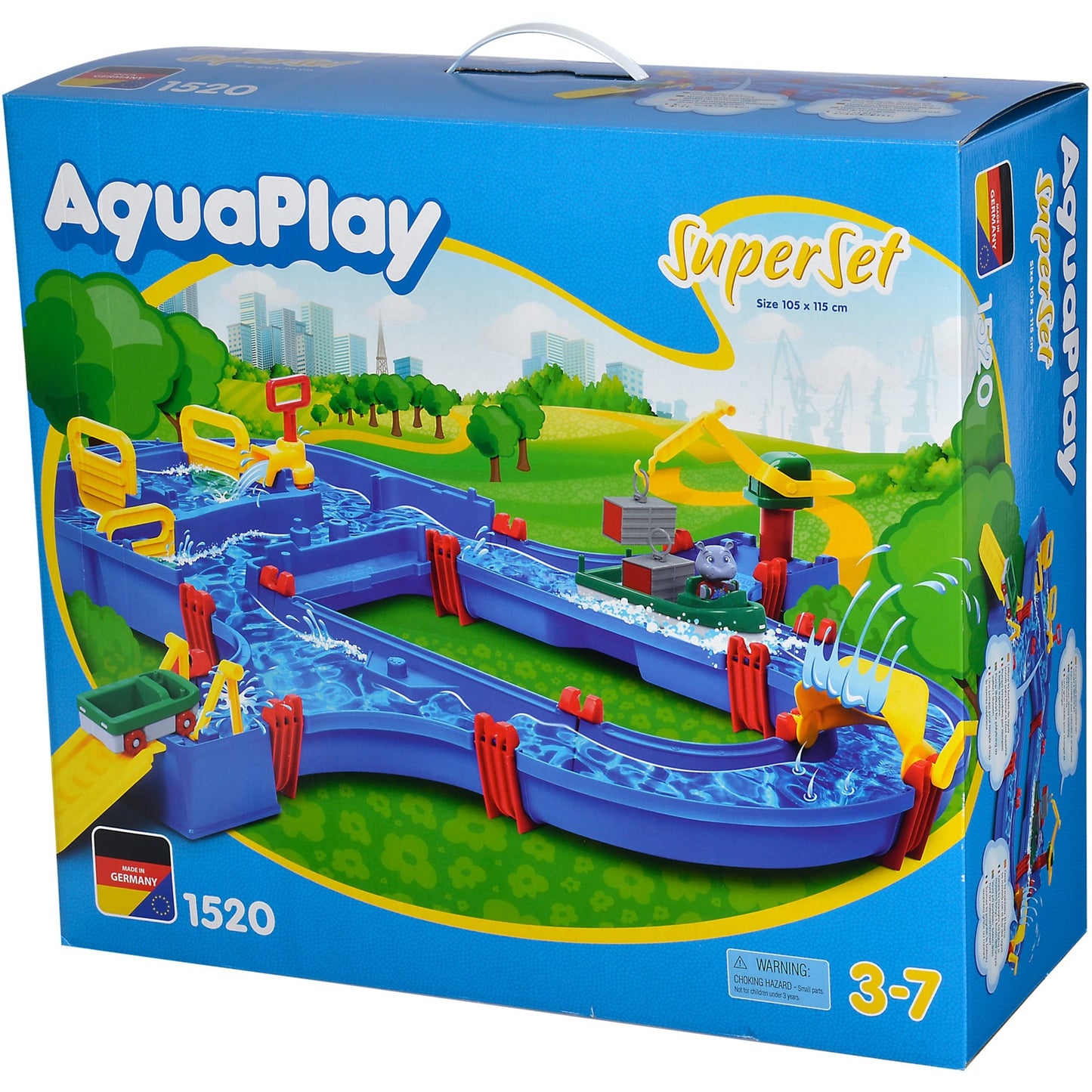 Aquaplay SuperSet (blau/gelb)