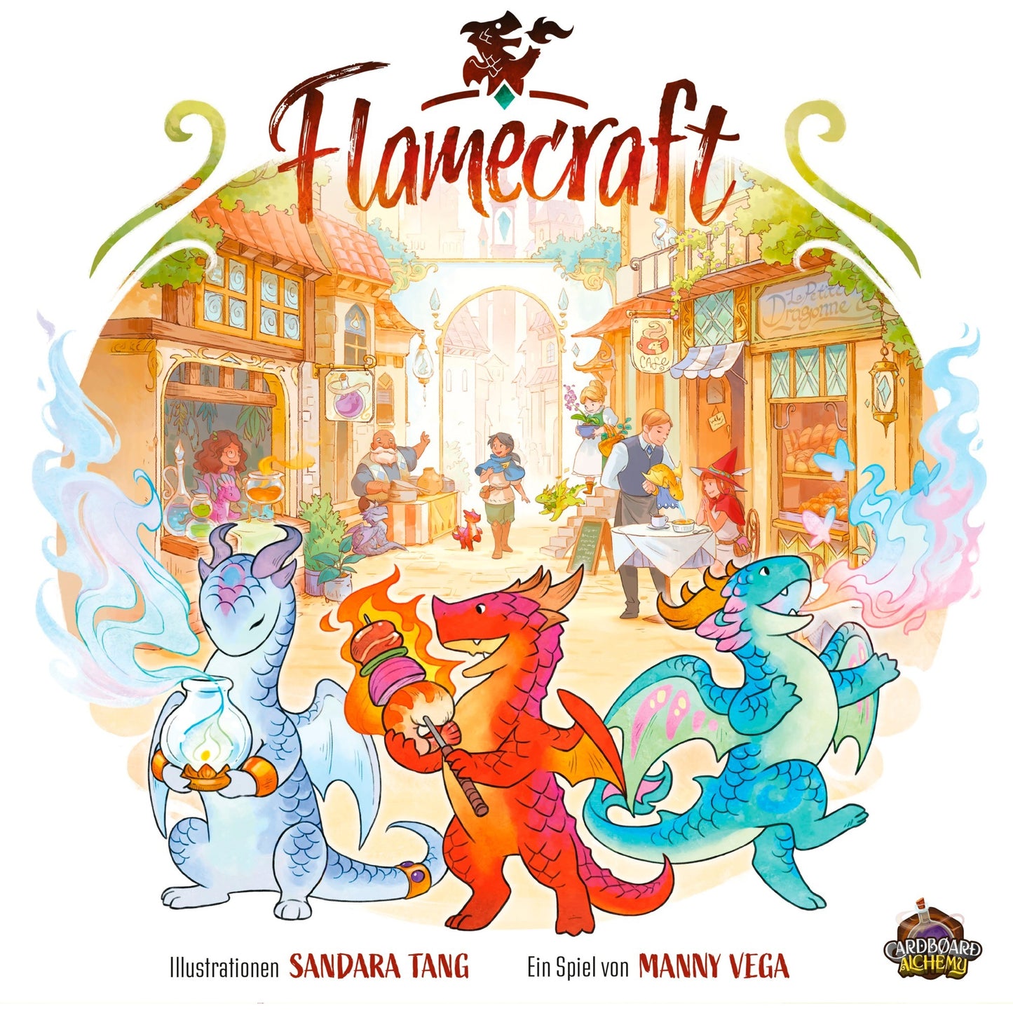 Asmodee Flamecraft, Brettspiel