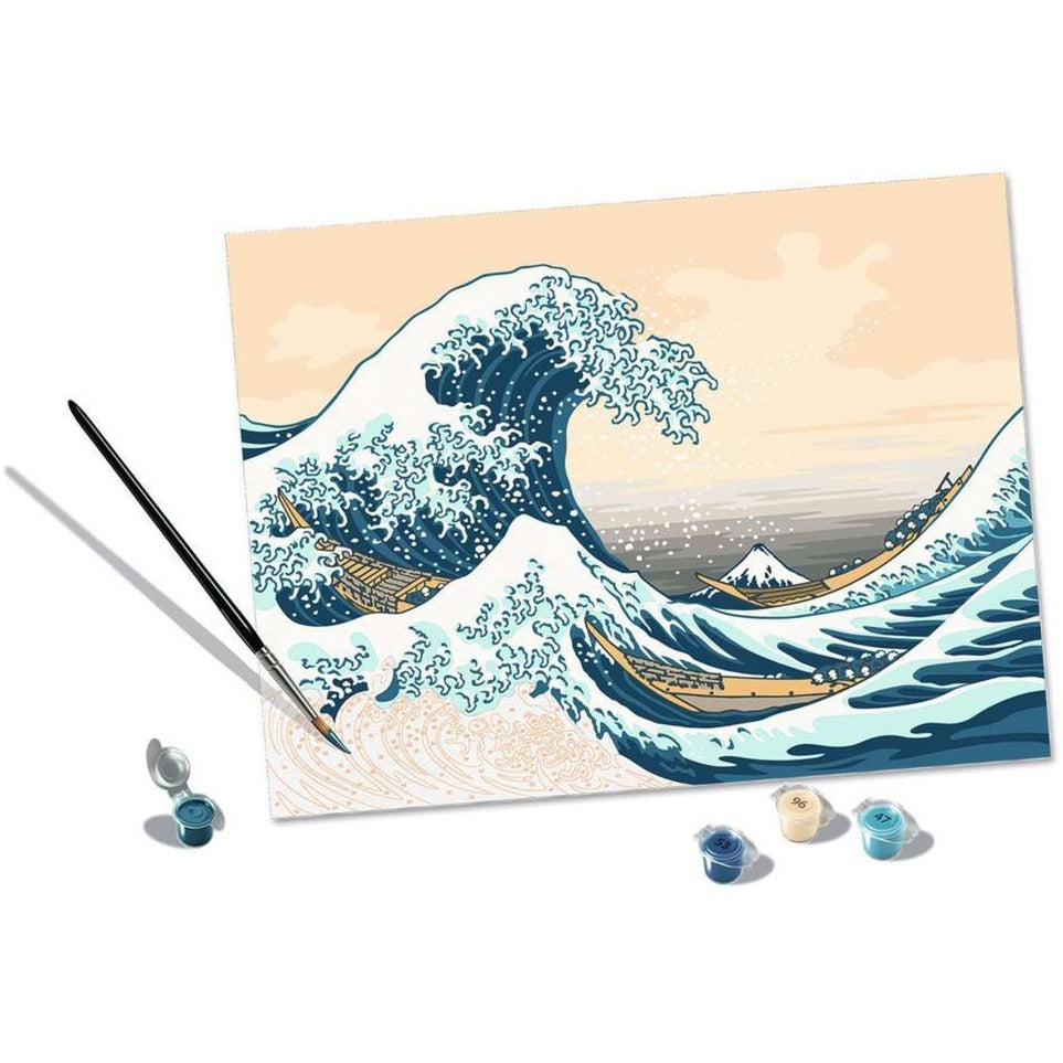 Ravensburger CreArt ART Collection - The Great Wave (Hokusai), Malen