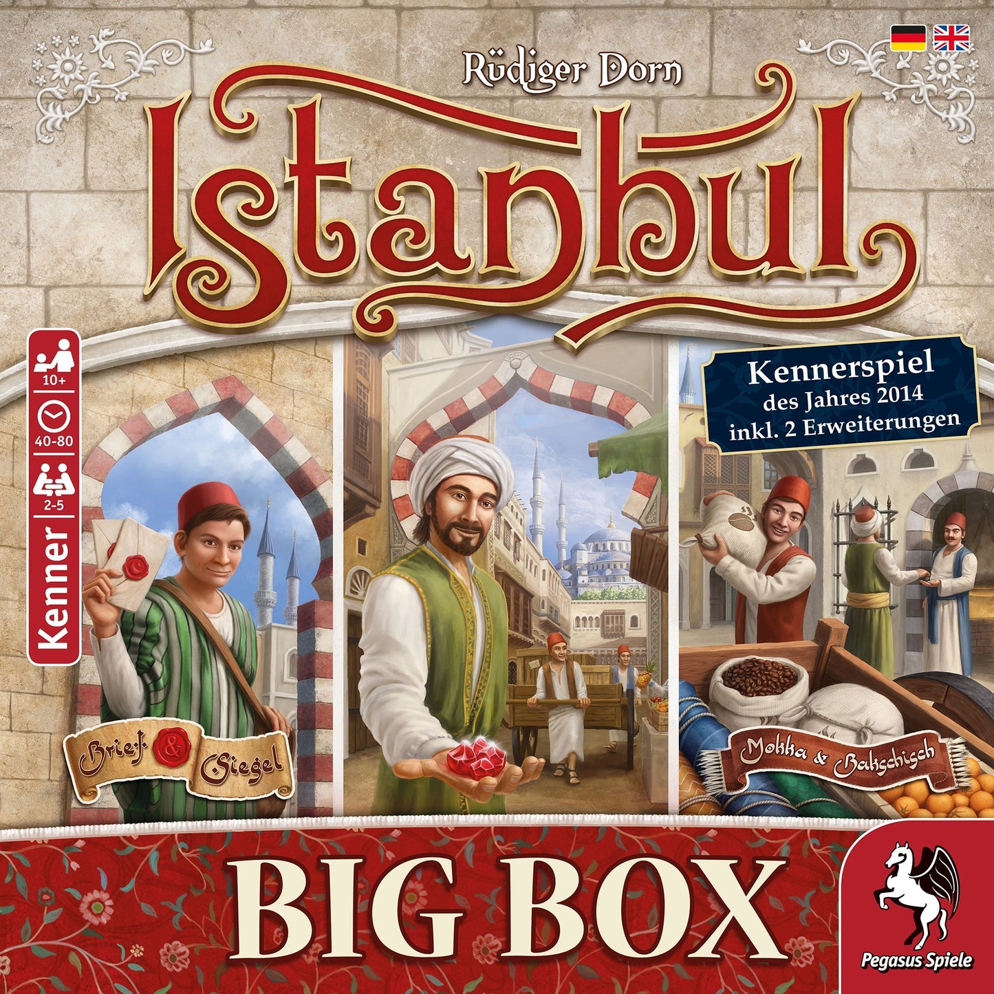 Pegasus Istanbul Big Box, Brettspiel