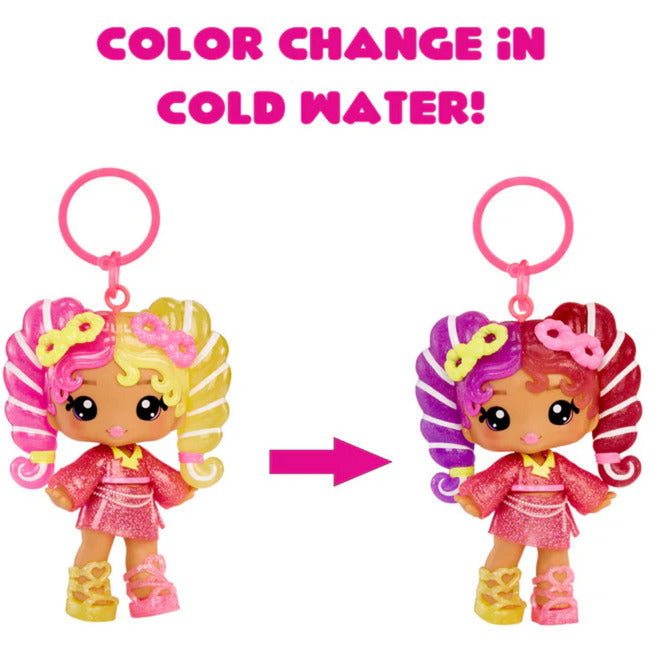 Yummiland Lip Gloss Doll: Mystery Color Change - Mila Mallows, Puppe