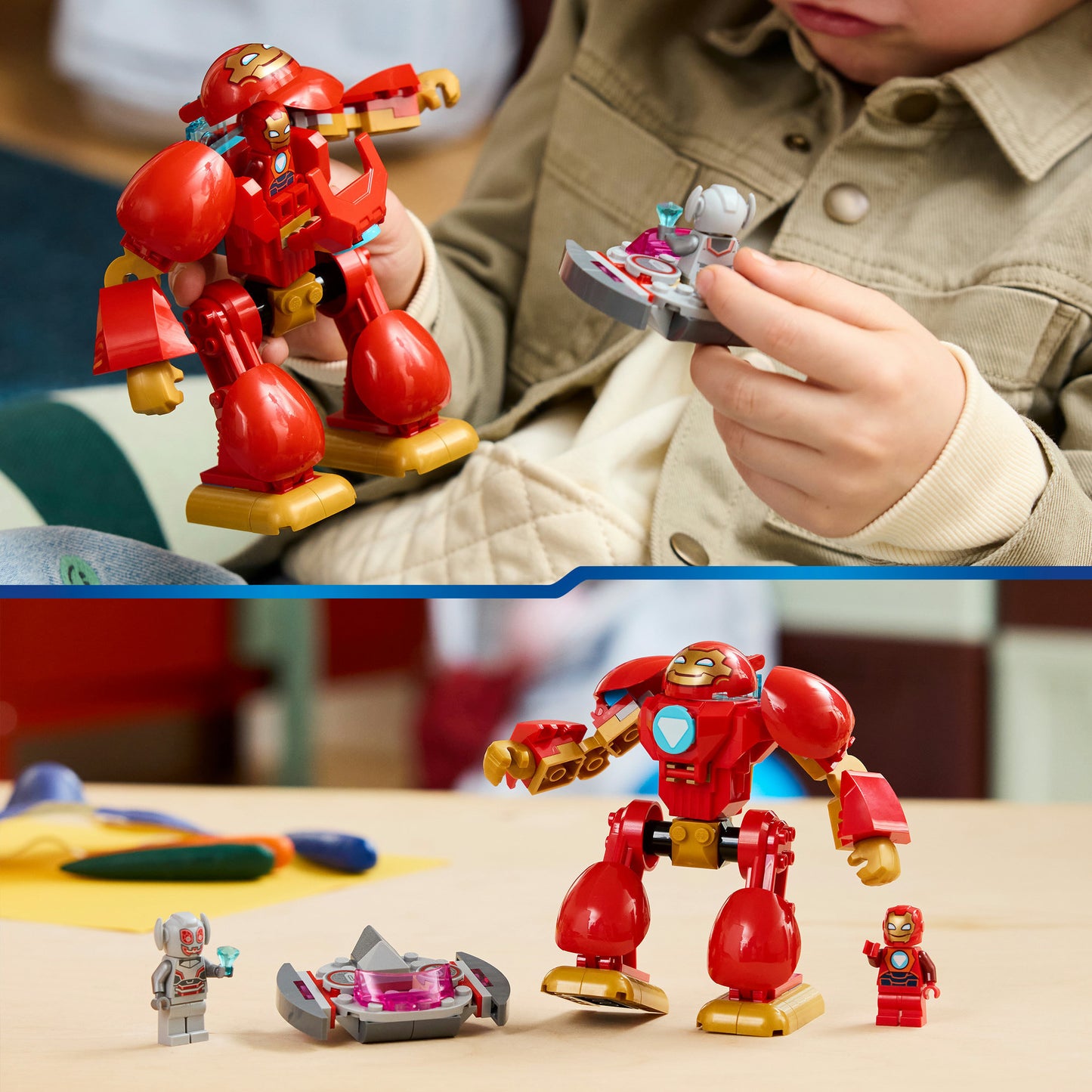11209 Marvel Super Heroes Ultron vs. Iron Man, Konstruktionsspielzeug