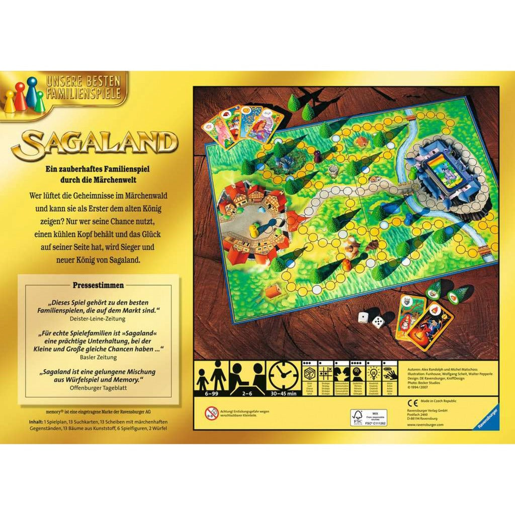 Ravensburger Sagaland, Brettspiel