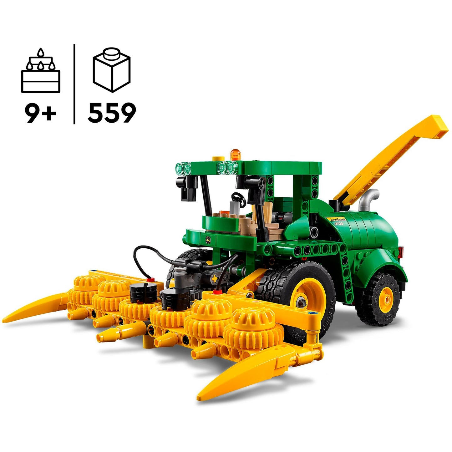 LEGO 42168 Technic John Deere 9700 Forage Harvester, Konstruktionsspielzeug