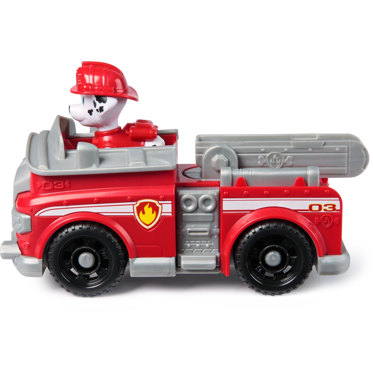 Paw Patrol - Feuerwehrauto mit Marshall Spielfigur, Spielfahrzeug
