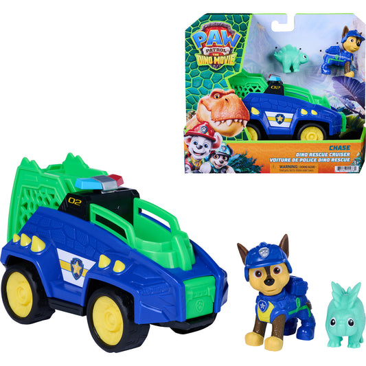 Paw Patrol: Der Dino Film - Chases Dino-Rettungs-Cruiser, Spielfahrzeug