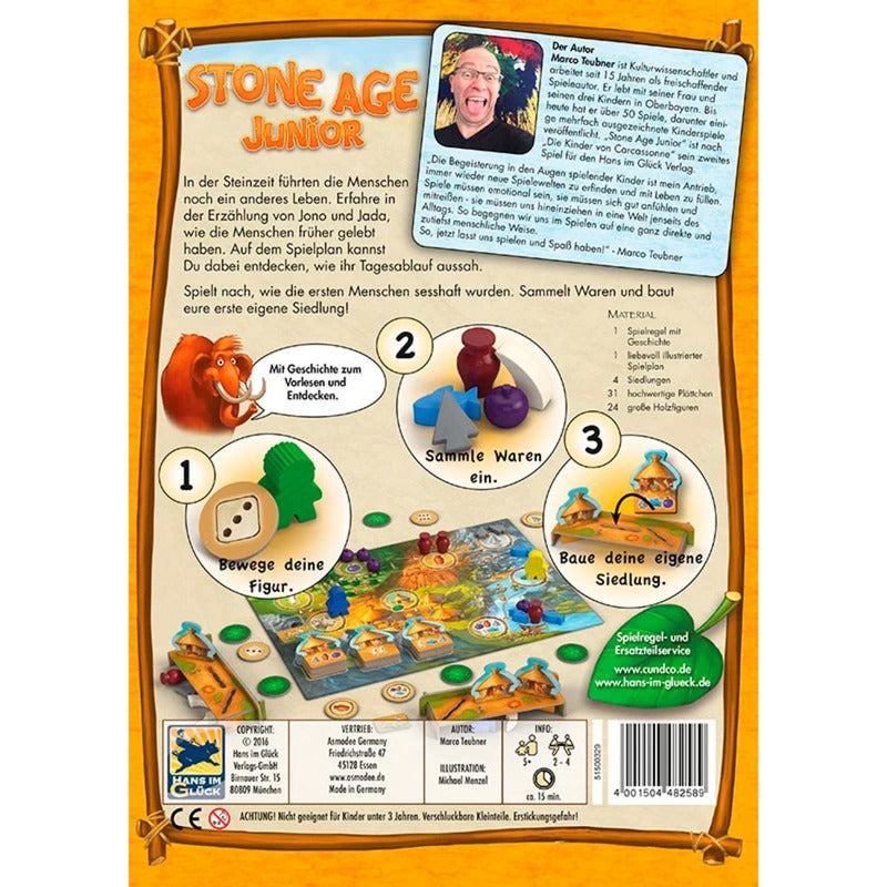 Asmodee Stone Age Junior, Brettspiel