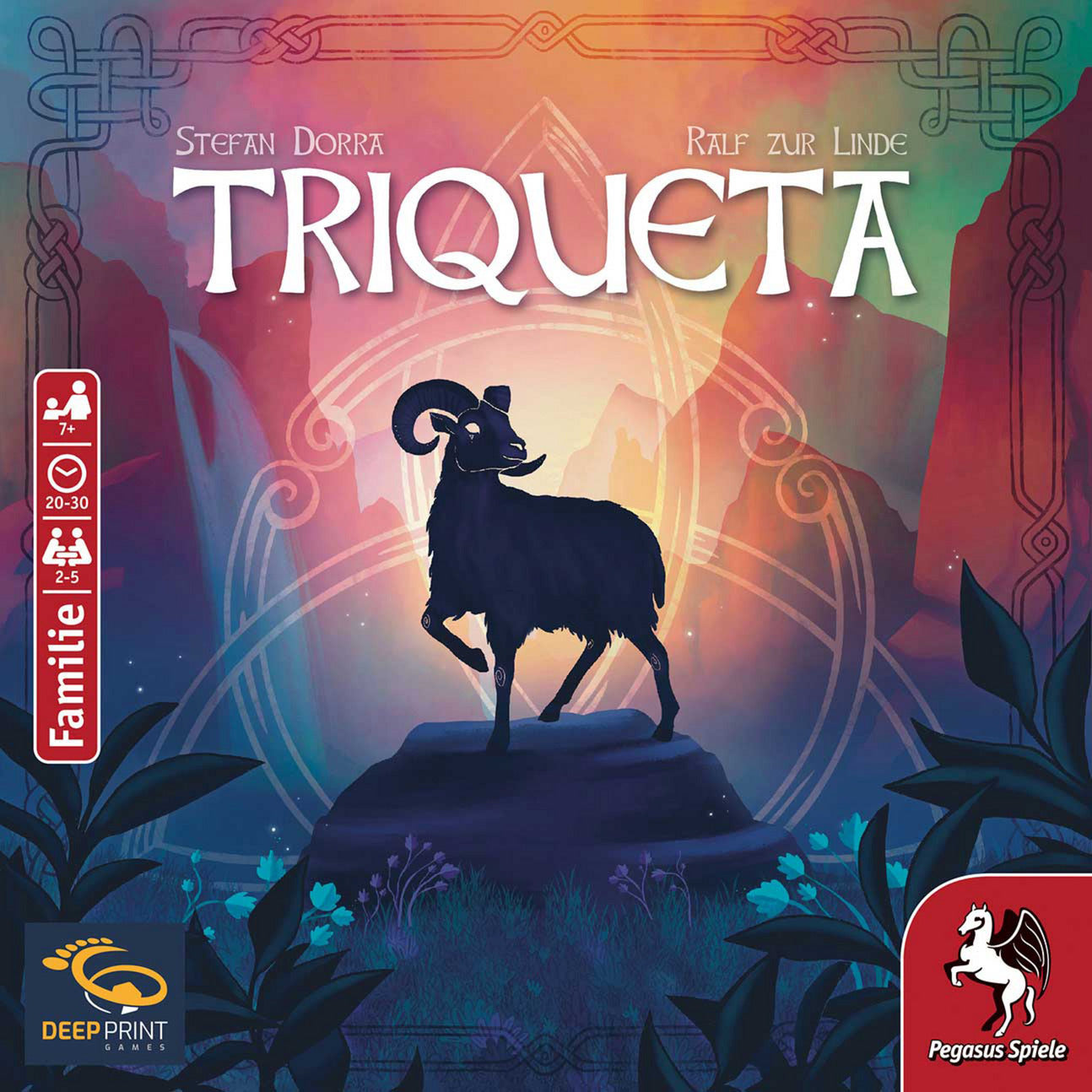 Deep Print Games: Triqueta 2te Edition, Brettspiel