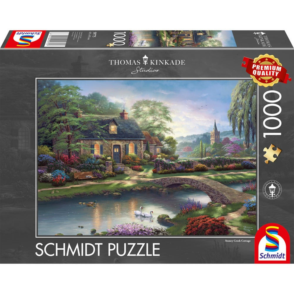 Thomas Kinkade Studios: Stoney Creek Cottage, Puzzle