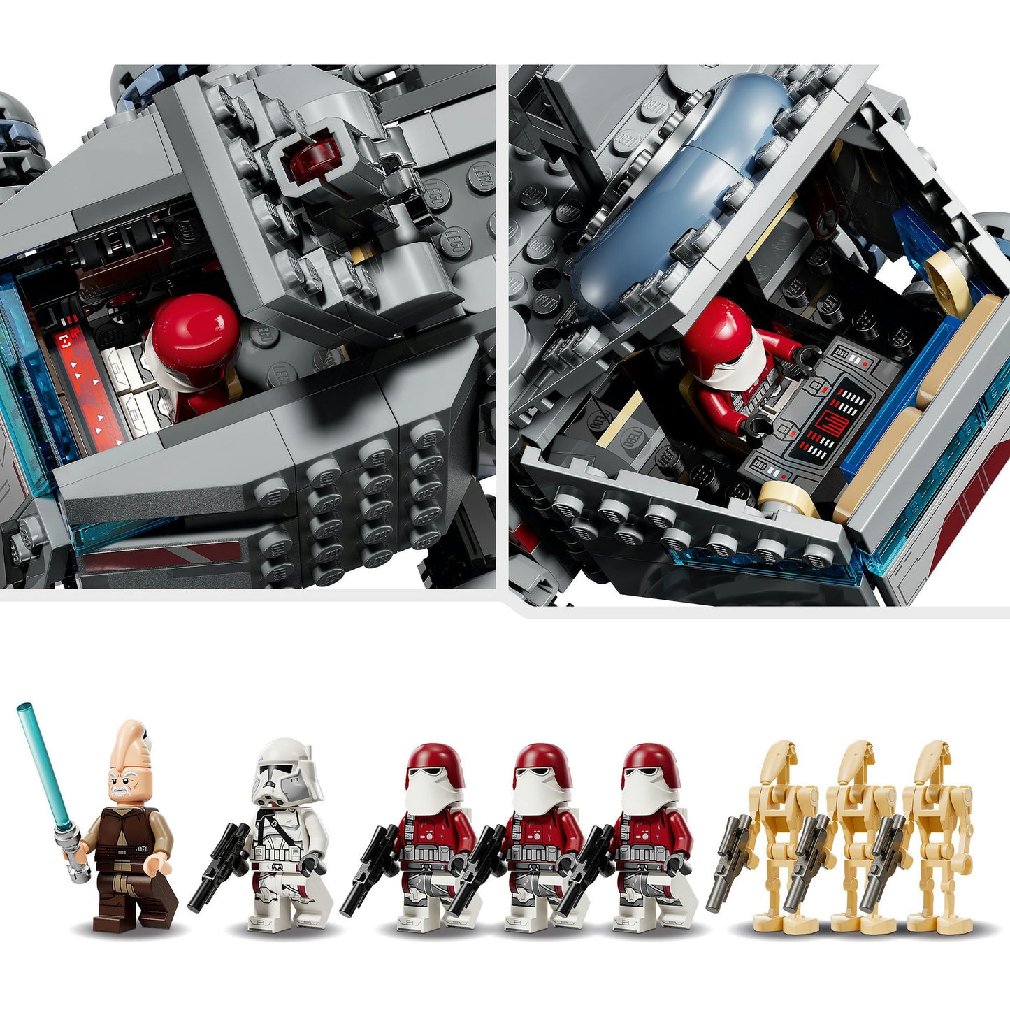 75413 Star Wars Republikanischer Juggernaut, Konstruktionsspielzeug