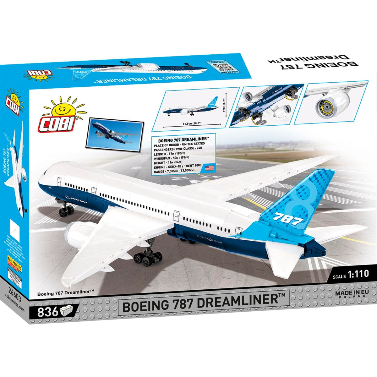 COBI Boeing 787 Dreamliner, Konstruktionsspielzeug