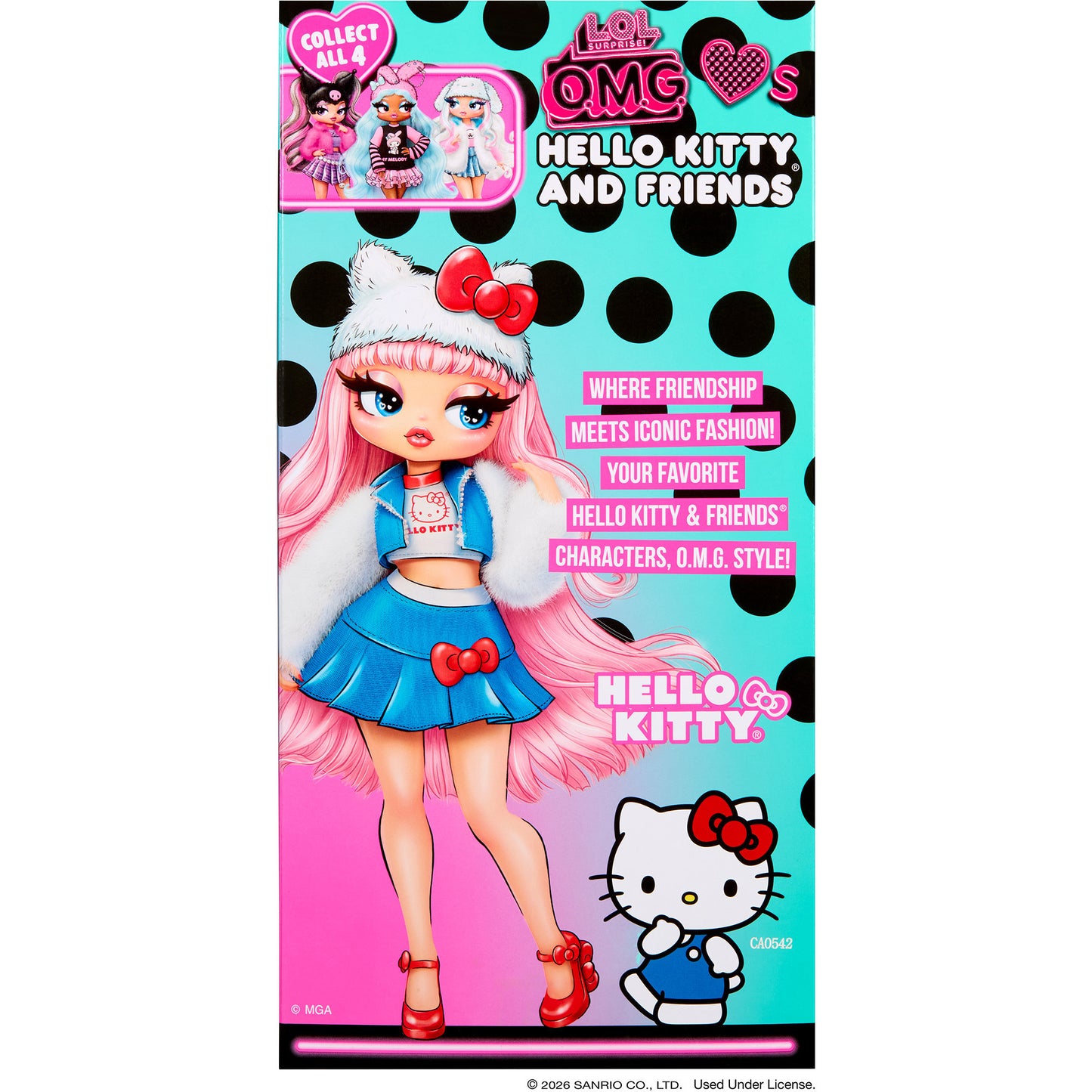 L.O.L. Surprise O.M.G. Loves Hello Kitty & Friends - Hello Kitty, Puppe