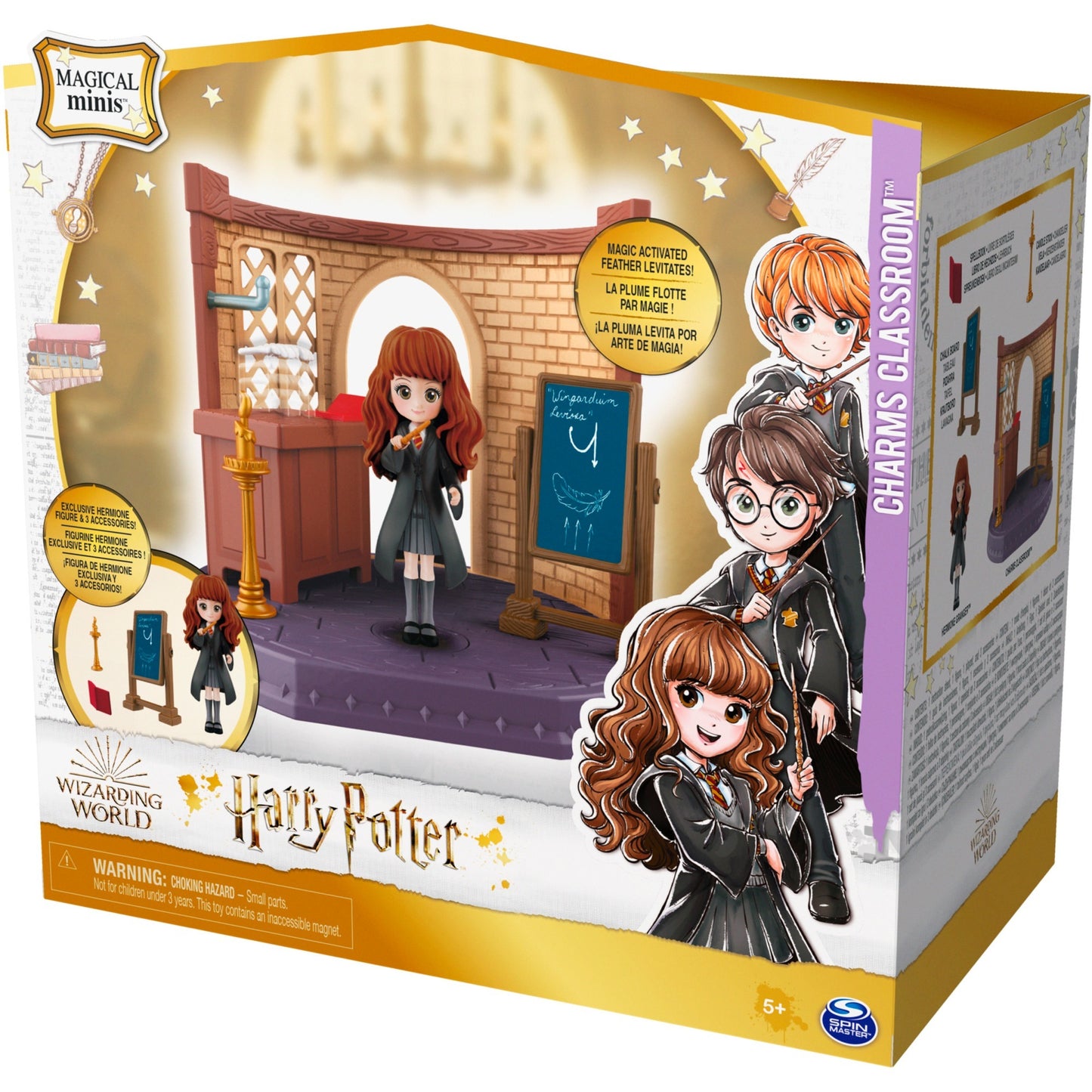 Spin Master Wizarding World Harry Potter - Hogwarts Zauberkunst Klassenzimmer Spielset, Spielfigur