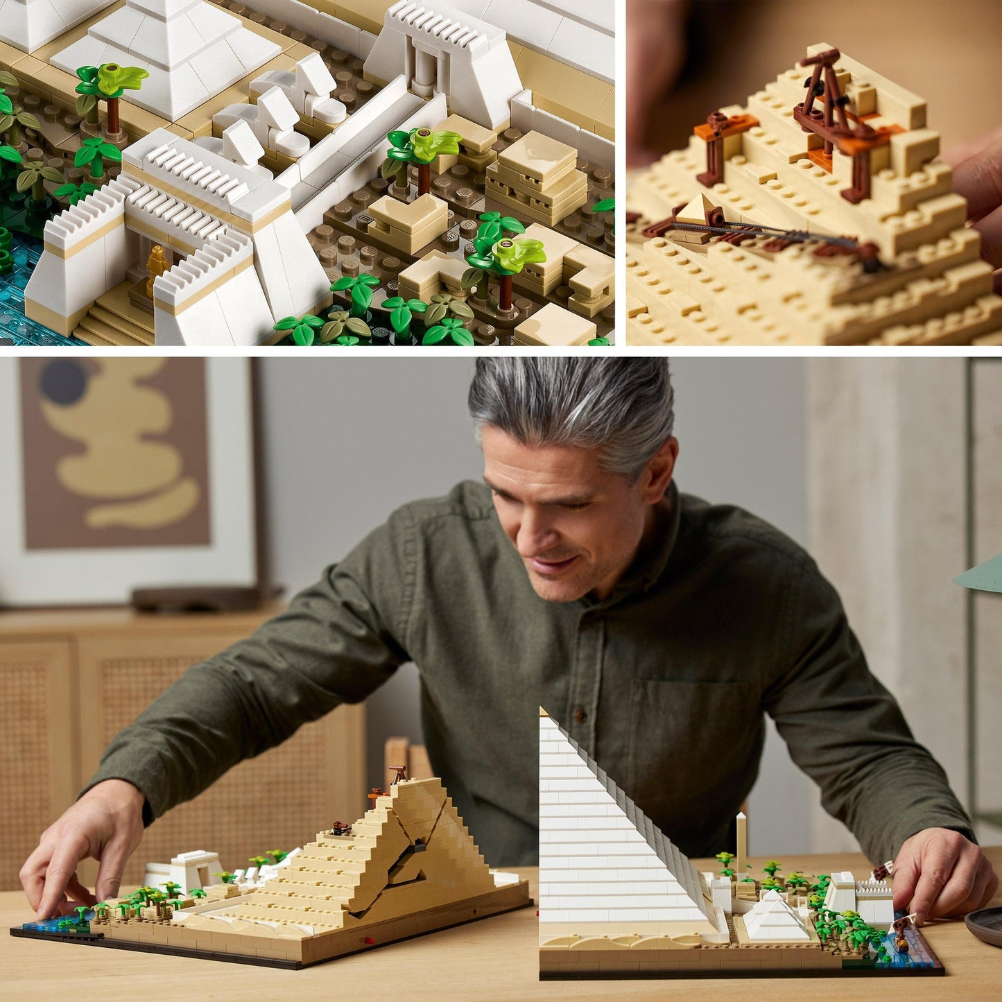 LEGO 21058 Architecture Cheops-Pyramide, Konstruktionsspielzeug