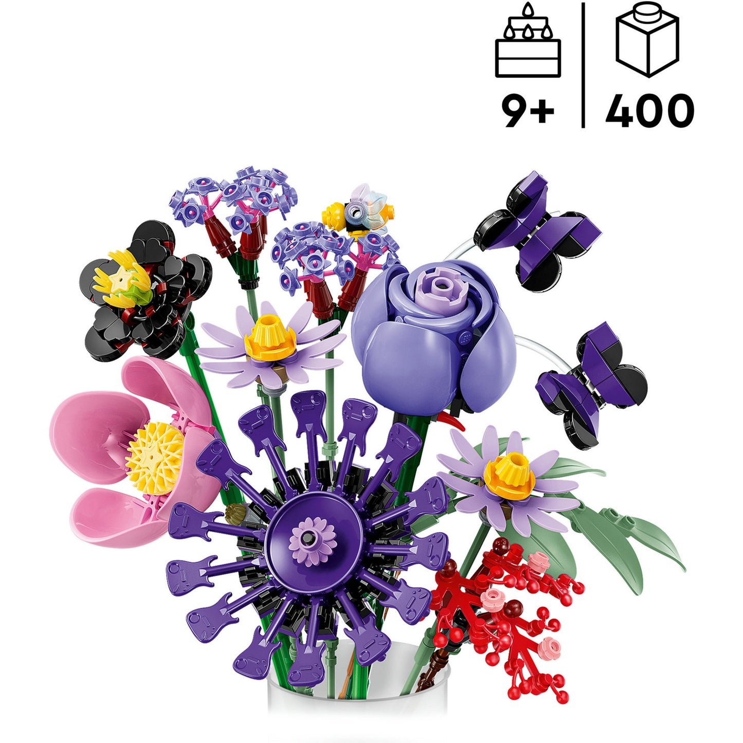 11507 Botanicals Olivia Rodrigos Blumenstrauss, Konstruktionsspielzeug