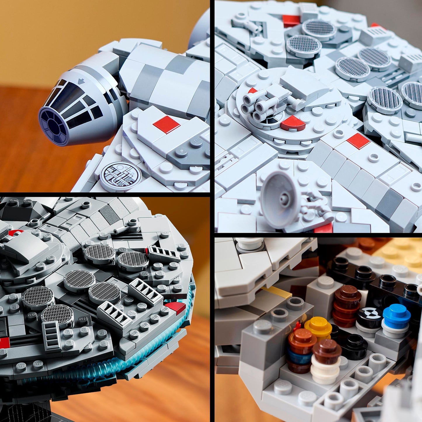 LEGO 75375 Star Wars Millennium Falcon, Konstruktionsspielzeug