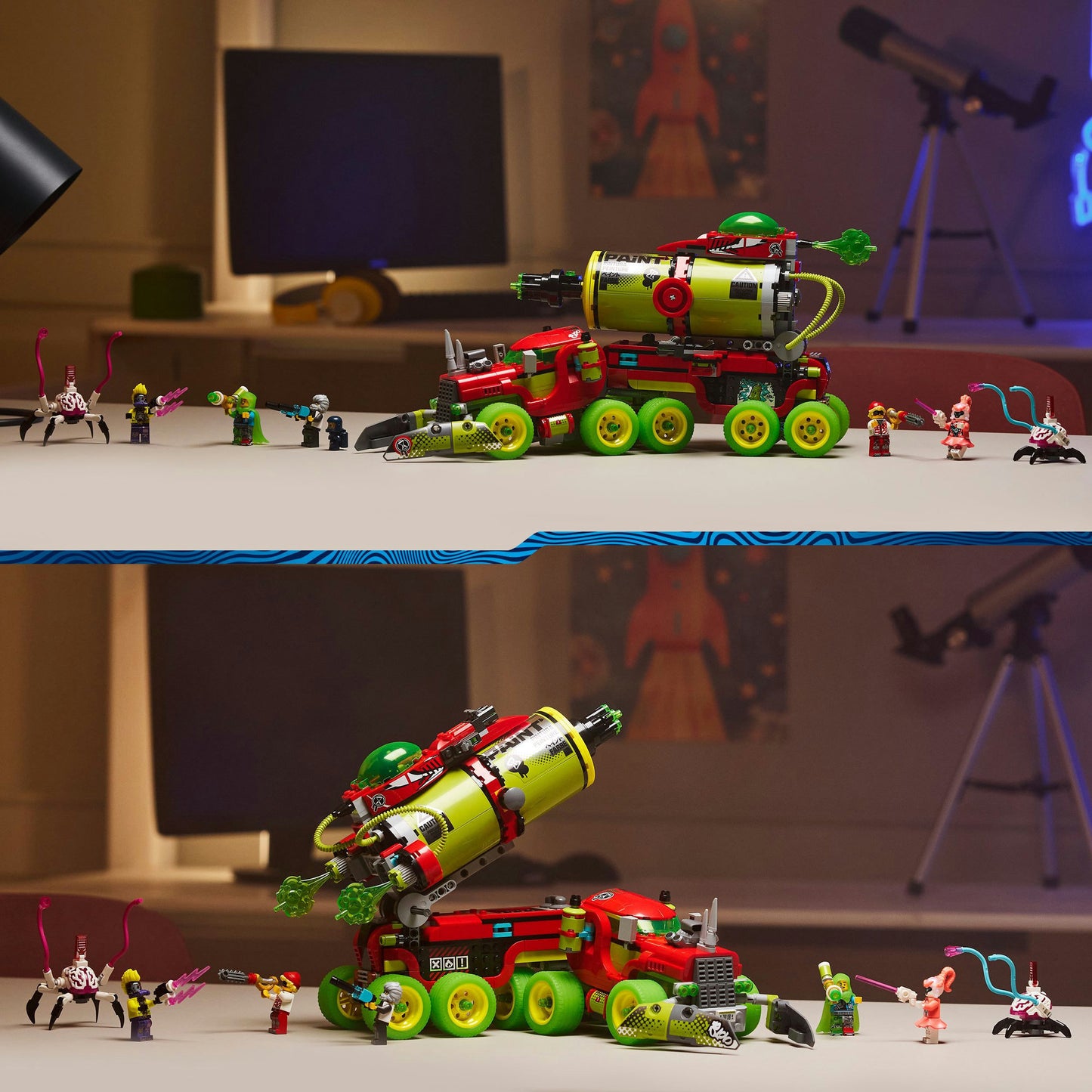71499 DREAMZz Mateos Sprühdosen-Truck, Konstruktionsspielzeug