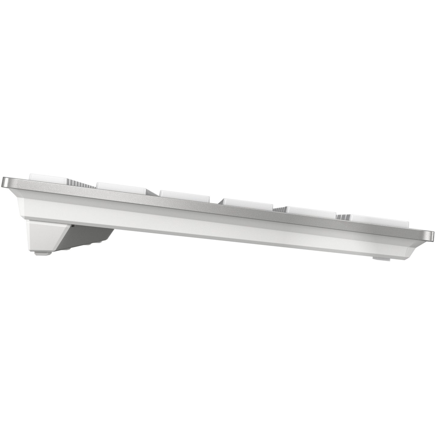 Cherry DW 9100 SLIM (weiss/silber, EU-Layout (QWERTY), Cherry SX-Scherentechnologie)