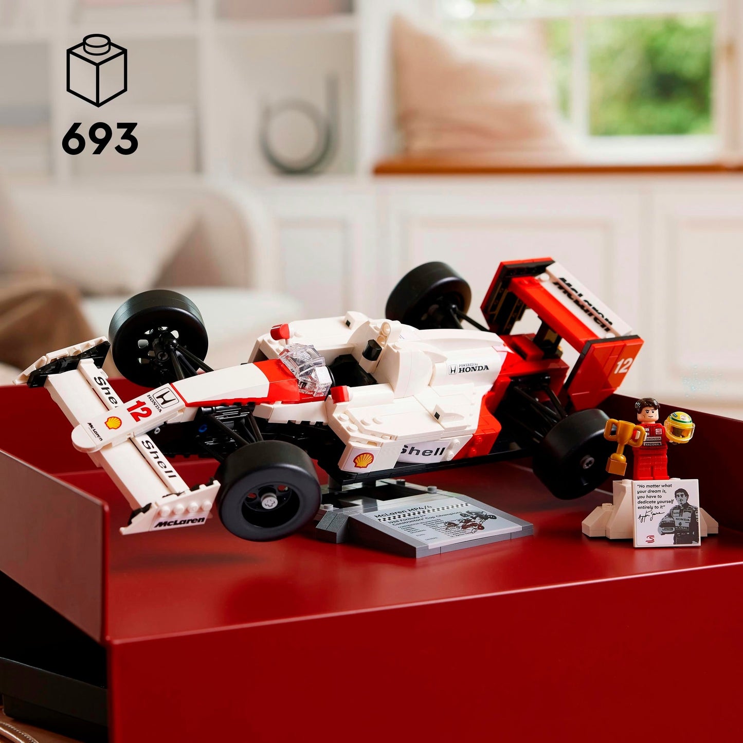 LEGO 10330 Icons McLaren MP4/4 & Ayrton Senna, Konstruktionsspielzeug