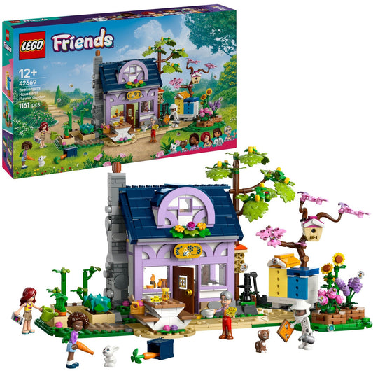 42669 Friends Haus und Blumengarten der Imker, Konstruktionsspielzeug
