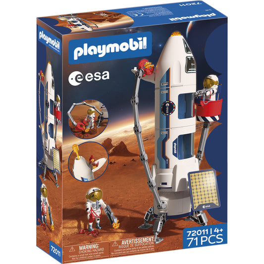 72011 ESA: Mars-Forschungsrakete, Konstruktionsspielzeug