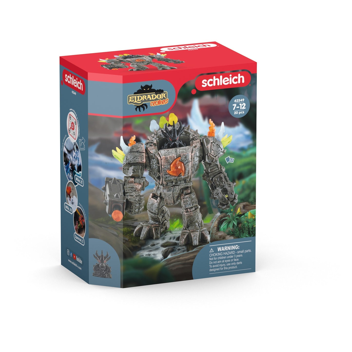 Schleich Eldrador Master-Roboter mit Mini-Creature