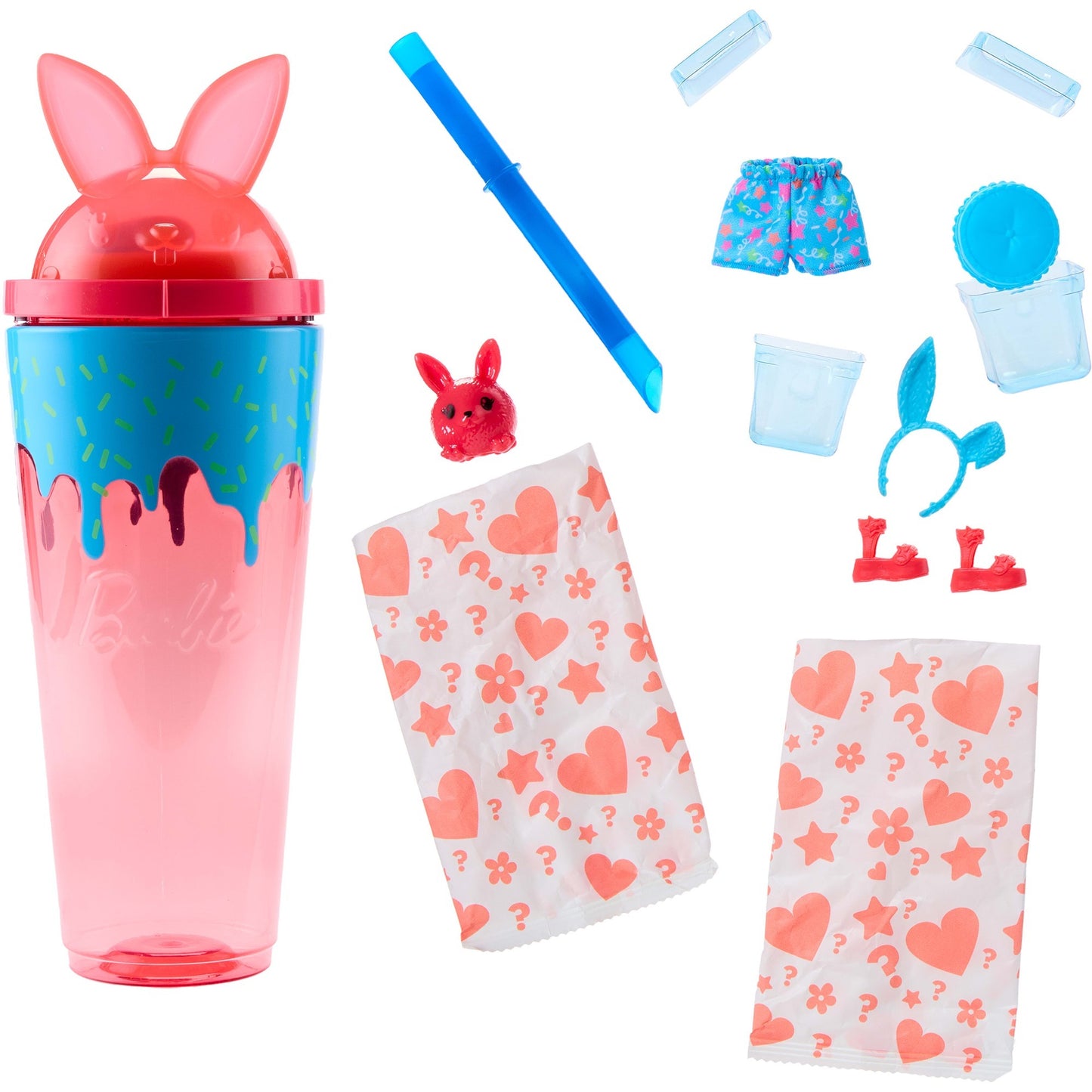 Barbie Pop! Reveal Barbie Shakes Serie - Kätzchen-Barbie, Puppe