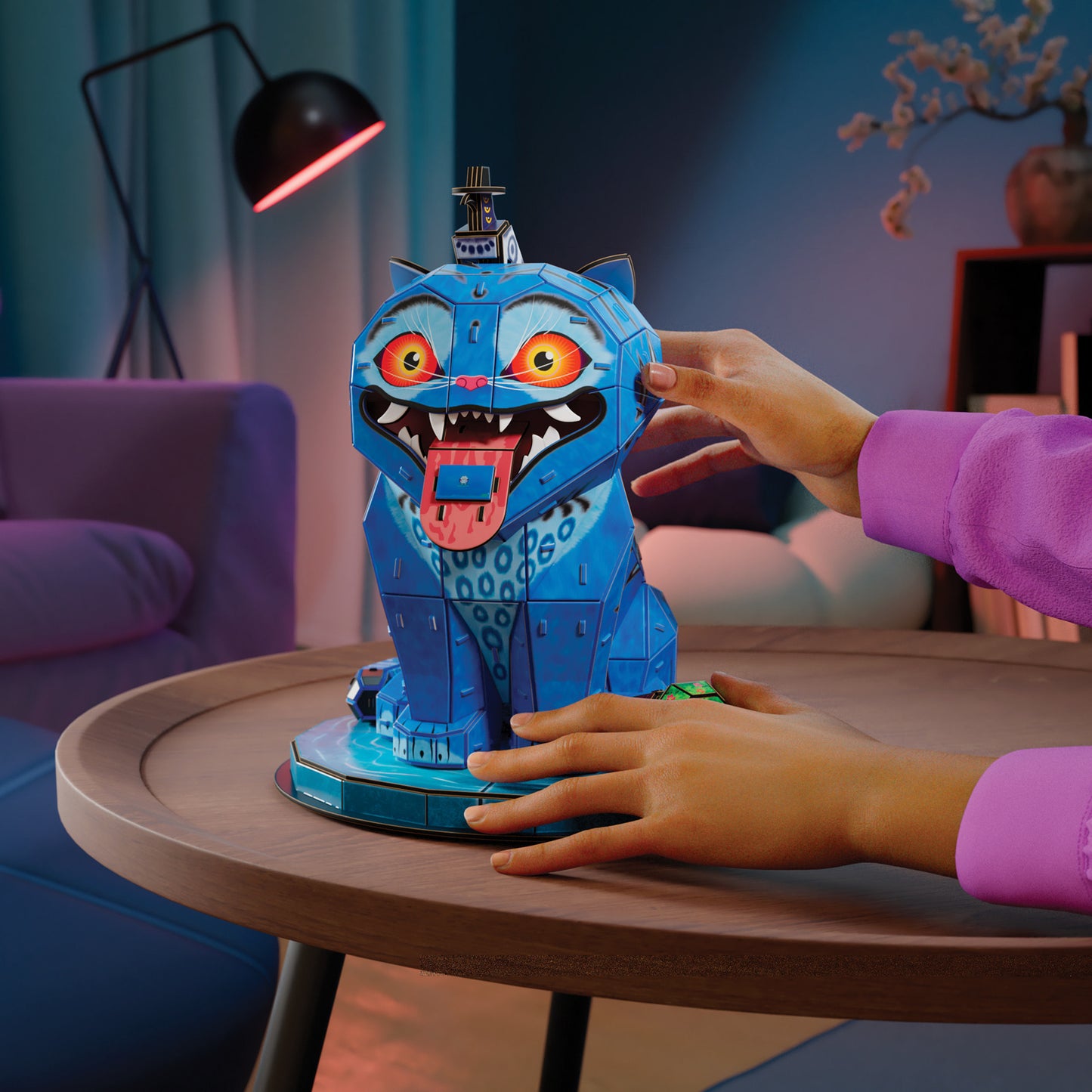 4D Build - K-Pop Demon Hunters - Derpy Tiger und Sussie Vogel , Modellbau