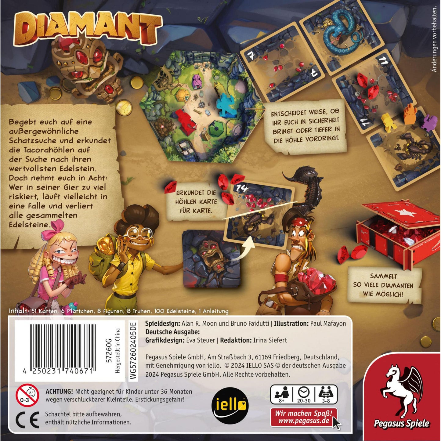 Diamant, Brettspiel