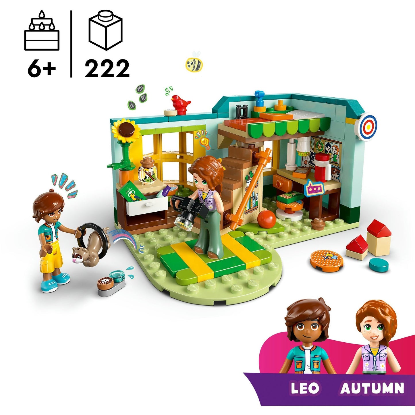 42646 Friends Autumns Zimmer, Konstruktionsspielzeug