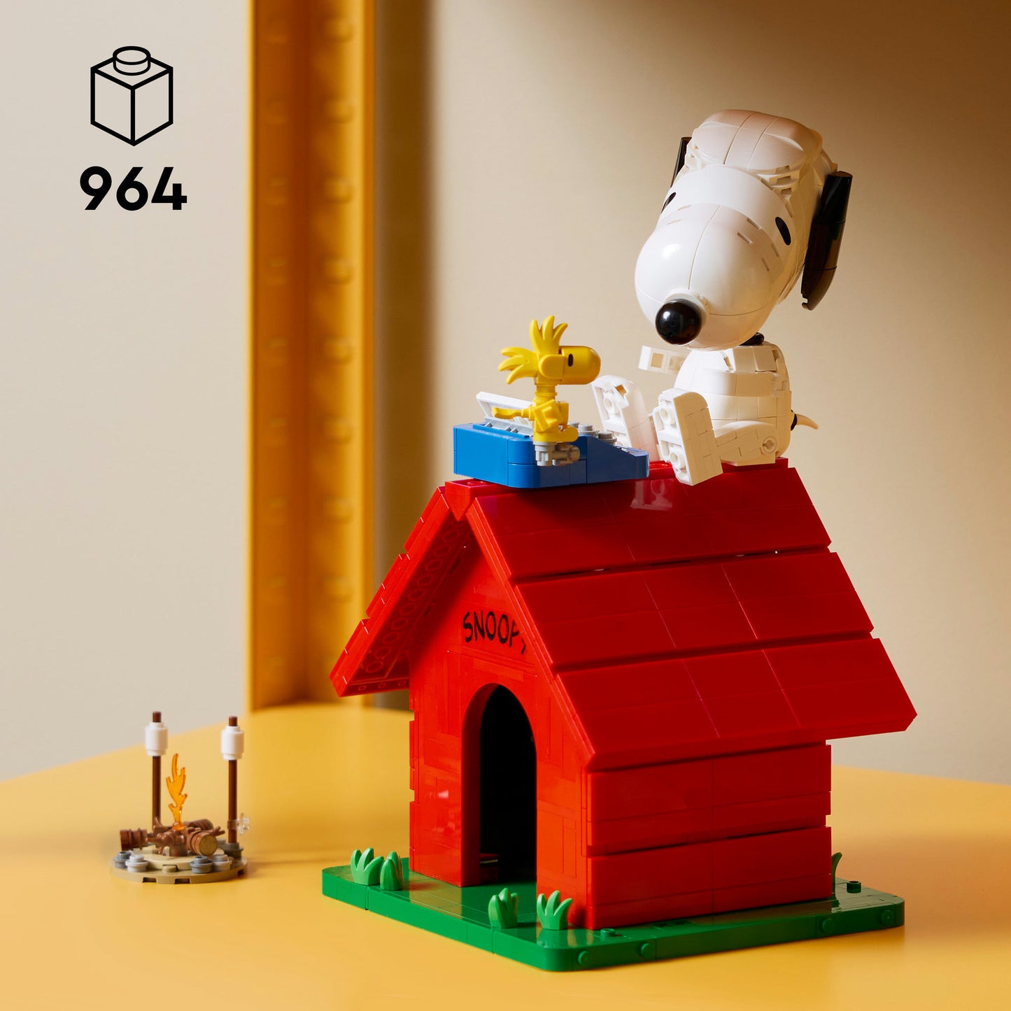 21368 Ideas Peanuts: Snoopys Hundehütte, Konstruktionsspielzeug
