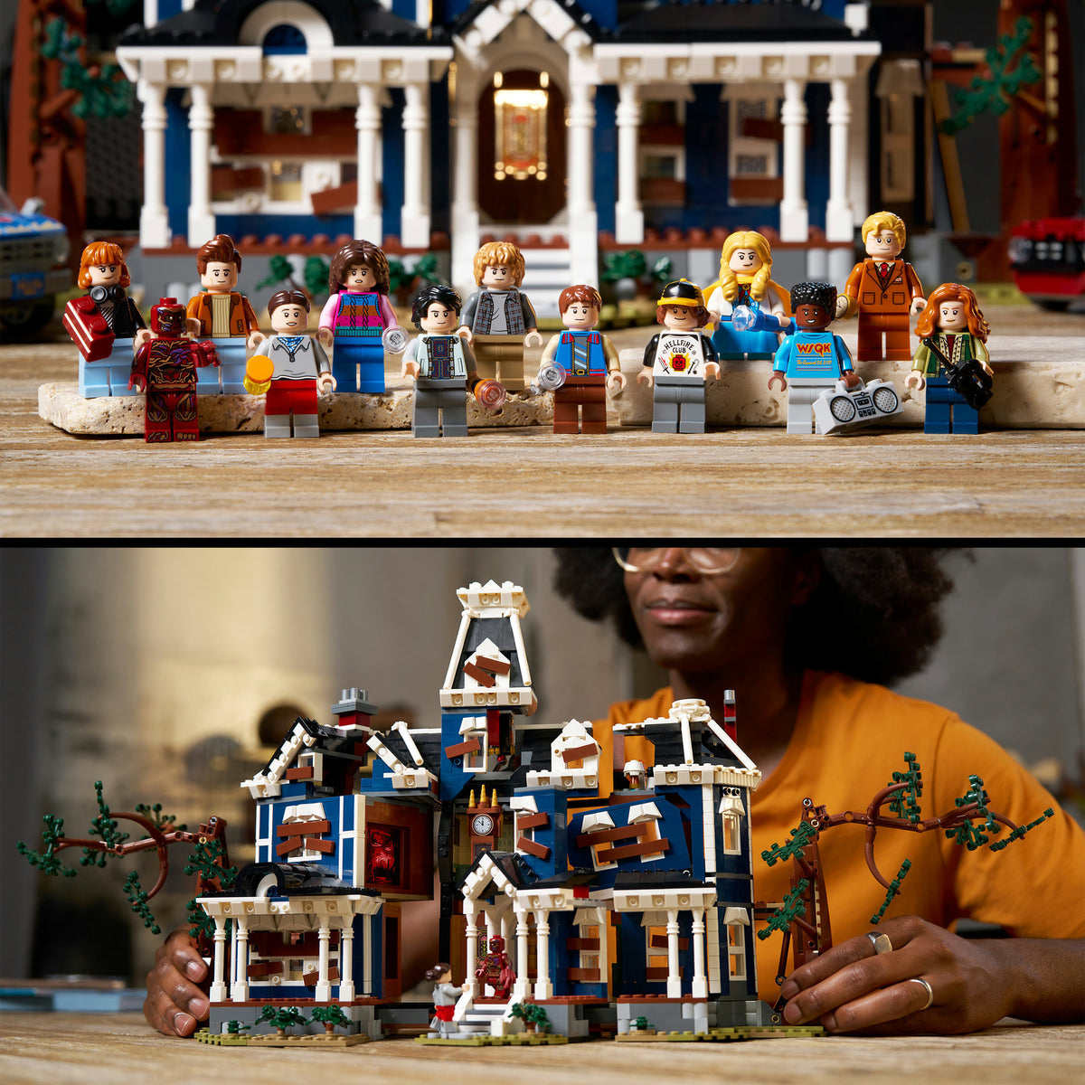 11370 Icons Stranger Things: The Creel House, Konstruktionsspielzeug