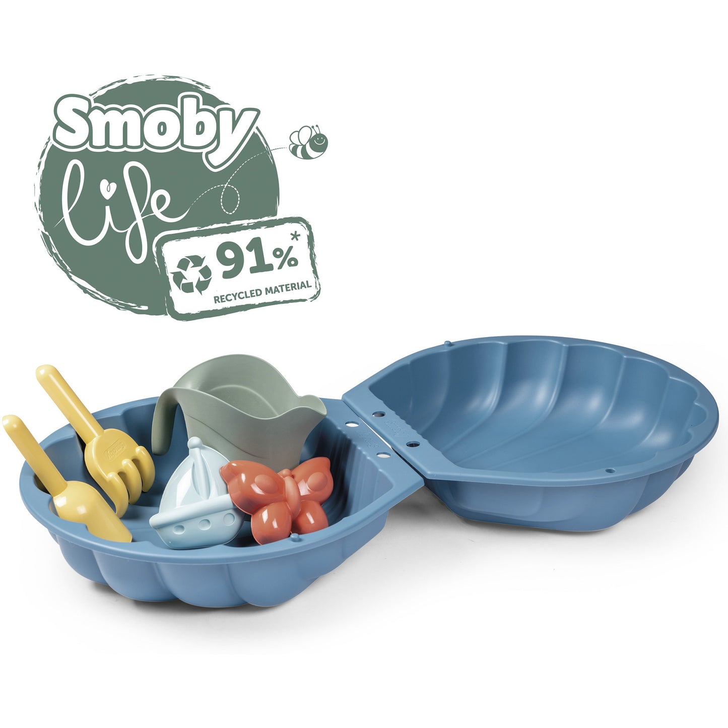 Life Doppel-Sandspielmuschel, Gartenspielgerät